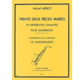 MERIOT - 32 pièces variées - Saxo