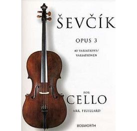 SEVCIK - 40 Variations - Op 3 - Violoncelle