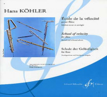 KOHLER - Ecole de la vélocité - Flûte