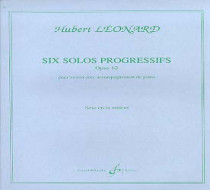 LEONARD Hubert 6 solos progressifs