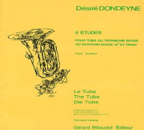 DONDEYNE 5 études tuba