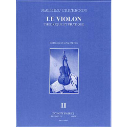 CRICKBOOM - Le violon théorie et pratique - 2