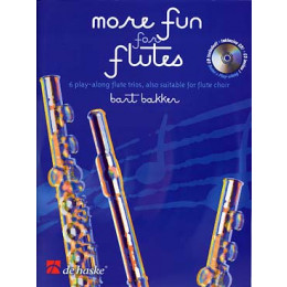 Bakker-more fun for flutes + cd