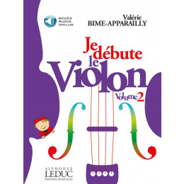BIME  APPARAILLY -  Je débute le violon  Vol 2