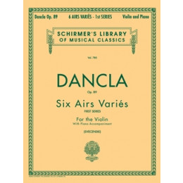 DANCLA 6 airs variés violon