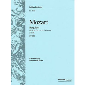 MOZART - Requiem KV626 - Choeur et piano