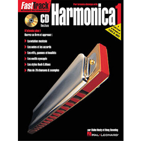 Fast Track- méthode harmonica + CD