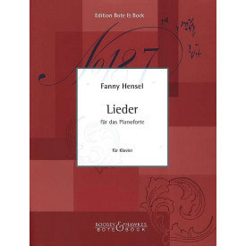 HENSEL - Lieder - Piano