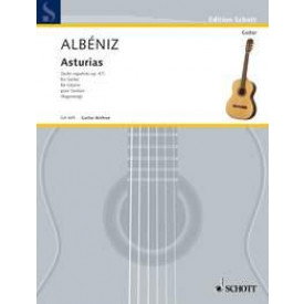 ALBENIZ  -  Asturias guitare